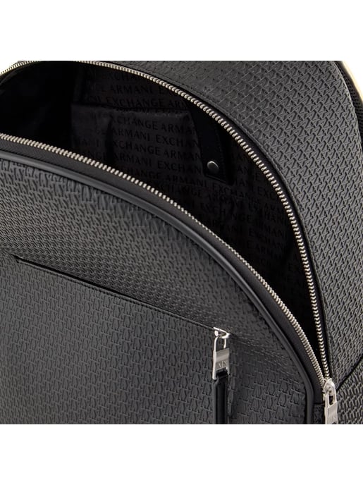 Armani Exchange herenrugzak van gecoat materiaal. - Image 3