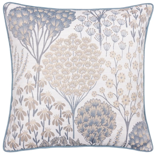 Wylder Nature Ophelia Bloemige Jacquard Kussenhoes - Image 1