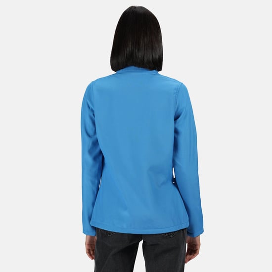 Regatta Womens/Ladies Ablaze Printable Soft Shell Jacket (French Blue/Navy)