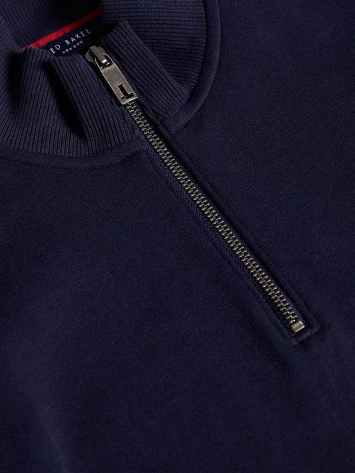 Ted Baker | Mens Half Zip Funnel Neck Sweat - Antram
