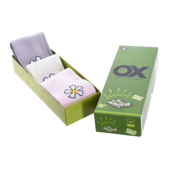Pack of 6 low socks OX with fresh scents