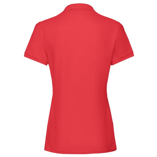 Fruit of the Loom Dames/dames Premium Poloshirt (Rood) - Image 2