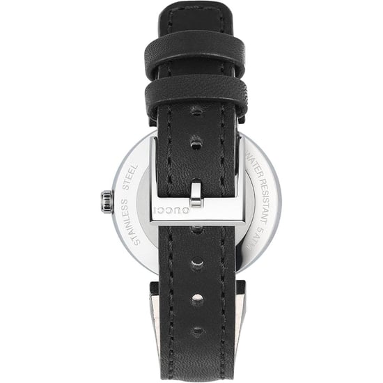Gucci YA133501 In elkaar grijpende zwarte wijzerplaat dames horloge - Image 2