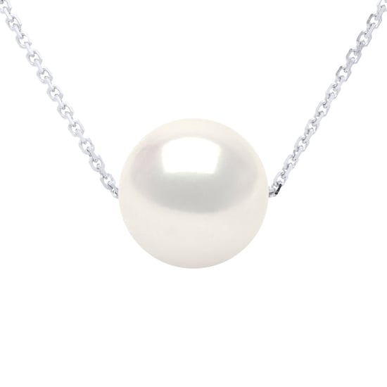 Necklace Real Cultured Freshwater Pearl Round 8-9 mm