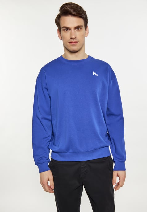 Mo Sweatshirt Heren KONING BLAUW - Image 3