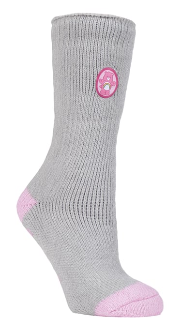 Heat Holders Thermische pantoffelsokken voor dames binnenshuis - Zorgbeer - Image 1