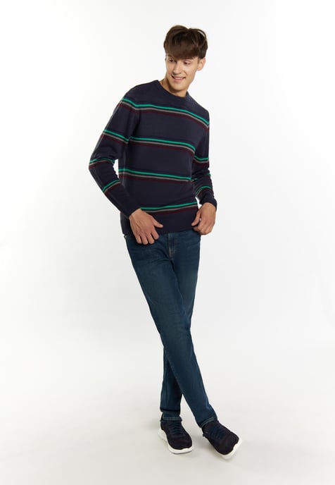 Mo Jumper Heren Navy Veelkleurig - Image 2