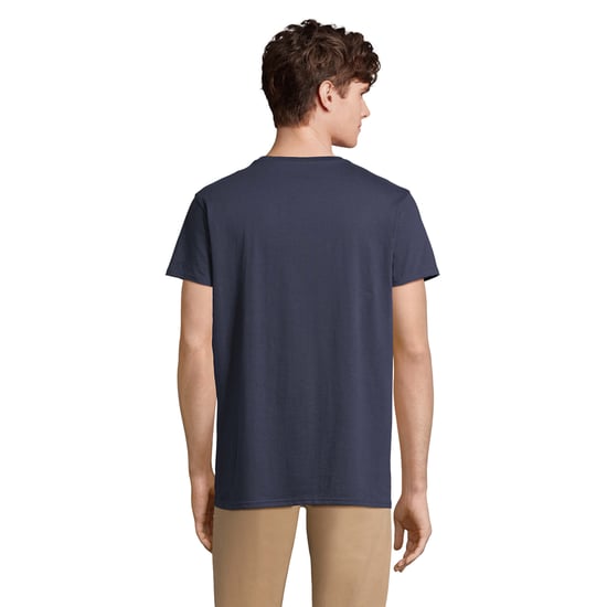 SOLS Heren Pioneer Biologisch Katoenen T-Shirt (Franse marine) - Image 2