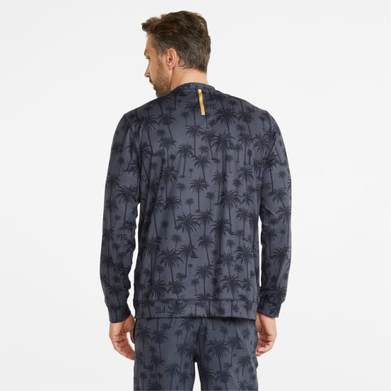 PUMA Heren PUMA x Palm Tree Crew Lichtgewicht Crew Hals Golf Sweatshirt - Image 2