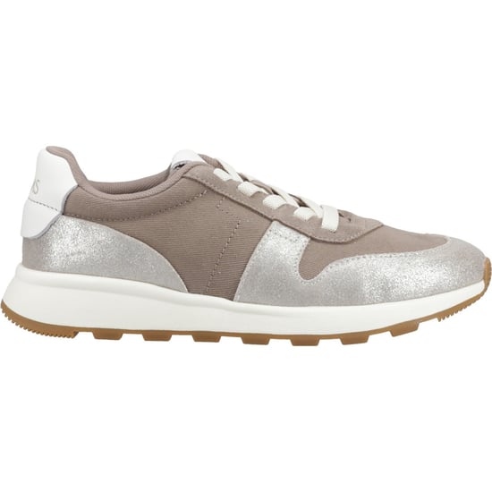 TOMS TRVL Lite Retro Leren Damestrainers Zilver - Image 5