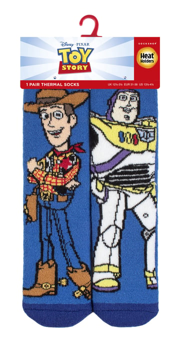 Heat Holders Lite - Toy Story thermo sokken voor kinderen - Woody & Buzz - Image 2