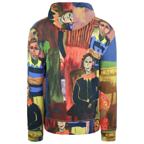Puma x KidSuper Studios Long Sleeve Pullover Mens Printed Hoodie 530407 02