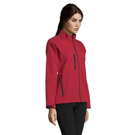 SOLS Dames/Dames Roxy Soft Shell Jas (Peperrood) - Image 3