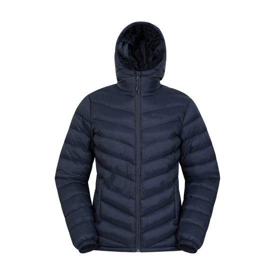 Mountain Warehouse Dames/dames Seizoenen Gewatteerd Jasje (Donkerblauw) - Image 1