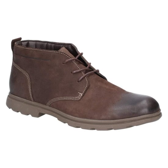Hush Puppies Heren Tyson Chukka Nubuck Lederen laars (Bruin) - Image 1