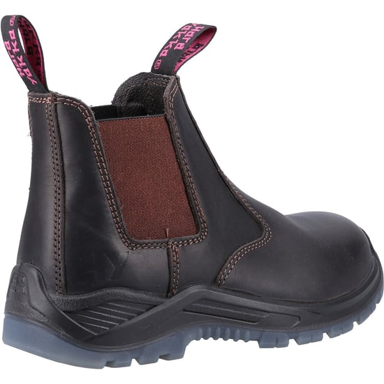 Hard Yakka Banjo NS Leren Dames Bruine Boots - Image 2