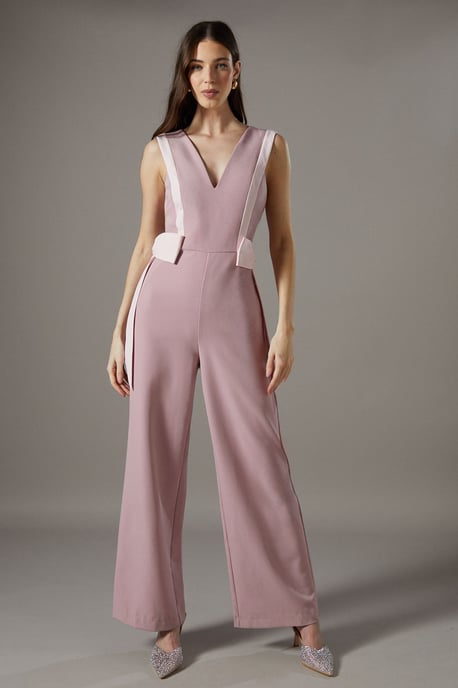Culotte Bow Jumpsuit