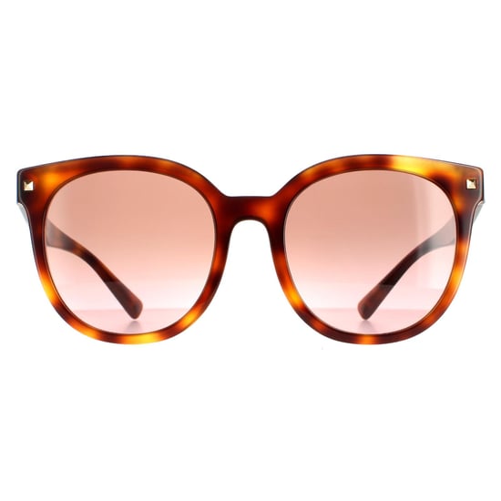 Valentino Round Womens Havana Violet to Brown Gradient VA4083
