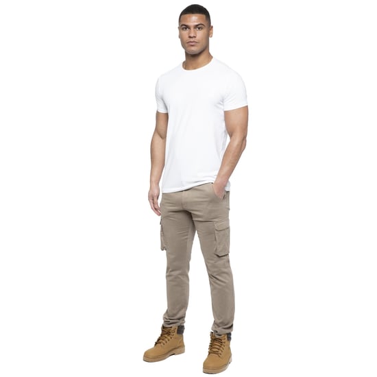 Enzo | Heren Cargo Broek - Beige - Image 6