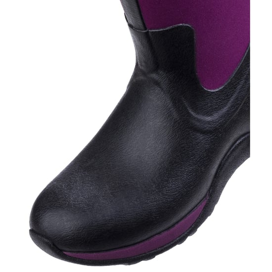 Muck Boots Arctic Adventure Zwarte/Maroon Regenlaarzen - Image 6