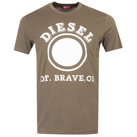 Diesel 1976 Varsity Logo Ivy Green T-Shirt