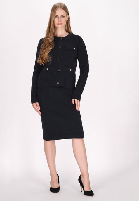 Dreimaster Vest Dames marine - Image 2
