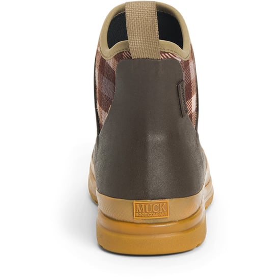 Muck Boots Originals Ankle Rubberen Bruine/Geruite/Regenlaarzen Met Kauwgomzool - Image 2