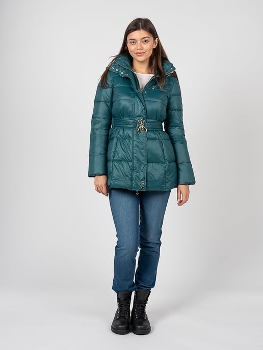 Patrizia Pepe Jacket Puchowa Woman's Green