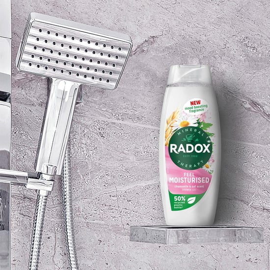 Radox Mineral Therapy Shower Gel Feel Moisturised Mood Boosting 450ml, 6 Pack