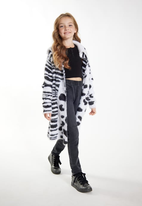 Mymo Gebreid vest Meisje wit - Image 4