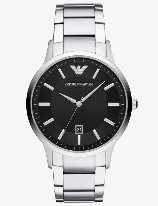 Emporio Armani Renato Men's Silver Watch AR11181