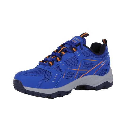 Regatta Childrens/Kids Vendeavour Walking Shoes (Strong Blue/Orange Pepper)