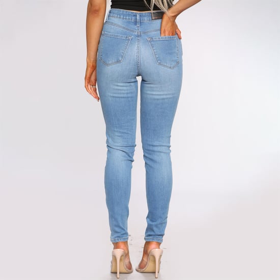 Dames Skinny Slim Fit Denim Jeans| Enzo Designer Womenswear - Image 4