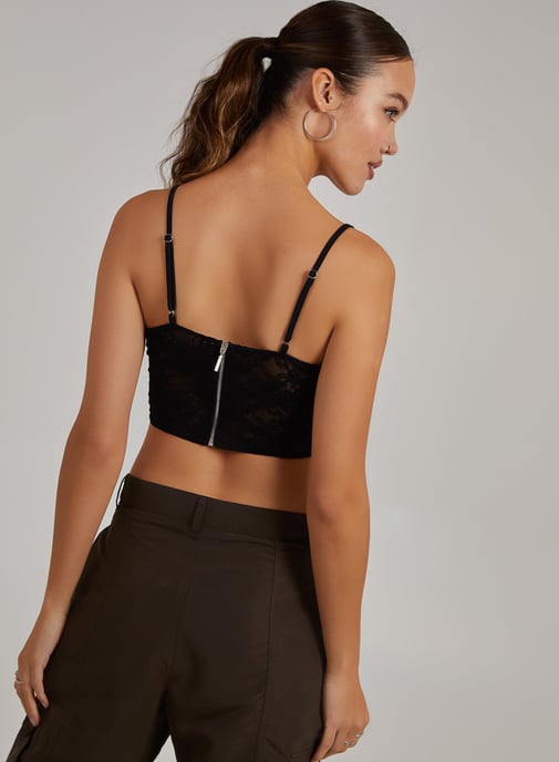 Cut Out Corset Top