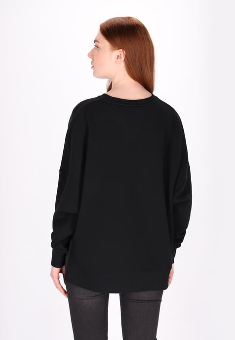 Dreimaster Sweatshirt Dames zwart - Image 4