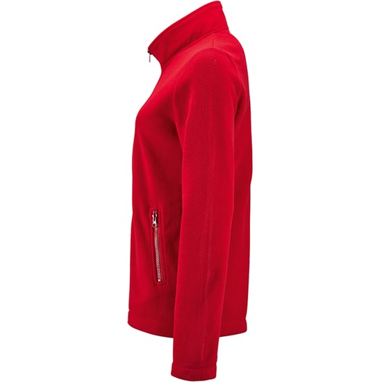 SOLS Dames/dames Normandische Fleece Jacket (Rood) - Image 3