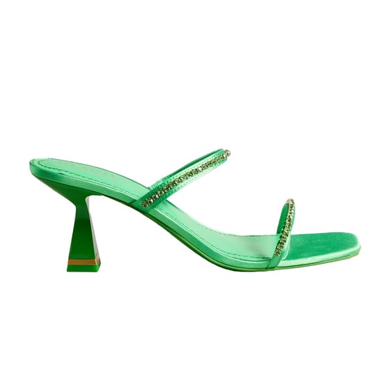 Ted Baker Rinita Diamante Dames Groen Hak Sandalen - Image 1