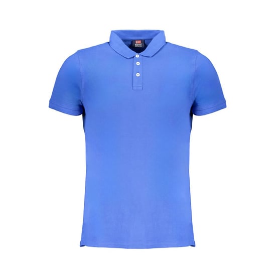 Noorwegen 1963 Blauw Katoenen Polo Heren Shirt - Image 1