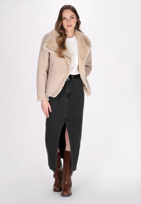 Dreimaster Jas Dames beige - Image 2