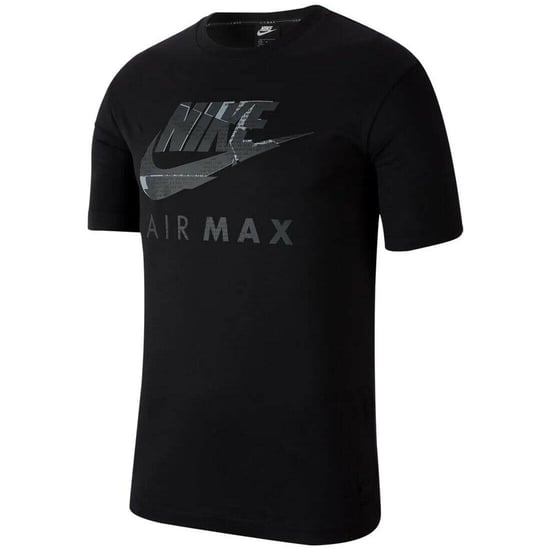 Nike Air Max Graphic Print Heren T-shirt Zwart - Image 1