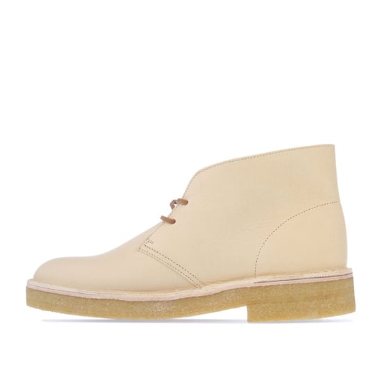 Men's Clarks Originals Desert Boot 221 Leather Boots in Natural - Image 5