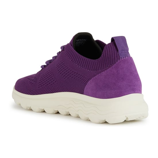 Geox D Spherica A Leren Vrouwen Paars Trainers - Image 6