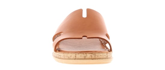 Hush Puppies Dames Sandalen Lage Hak Eloise Leer Instapper tan - Image 3