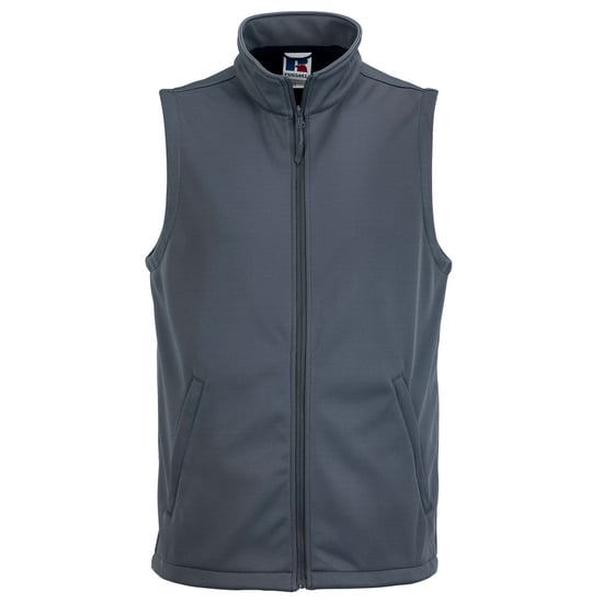 Russell Heren Slim Softshell Gilet (Konvooi Grijs) - Image 1