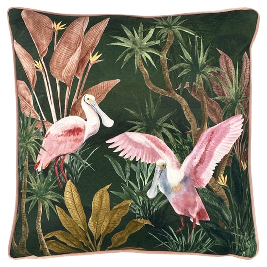 Platalea Botanical Feather Filled Cushion