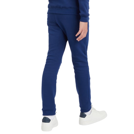 Umbro Childrens/Kids Club Leisure Jogging Bottoms (Navy/White)