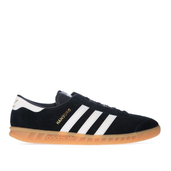 Men's adidas Originals Hamburg Trainers in Black - Image 1