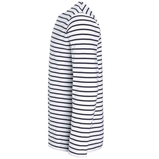 SOLS Heren Marine Gestreept T-shirt met Lange Mouwen (Wit/Zwaar) - Image 3
