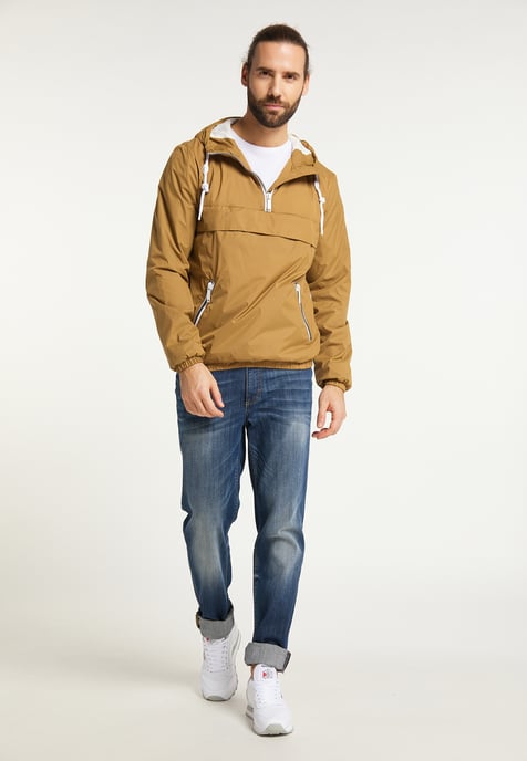 Dreimaster Slip-on jas boundry Heren donker zand - Image 2