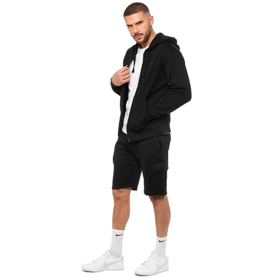 Enzo | Heren Zip Hoodie - Zwart - Image 6